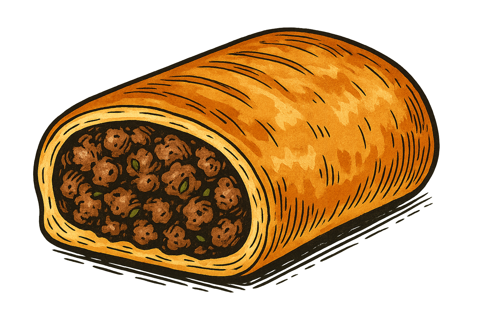 Beef Sausage Roll - Image 2